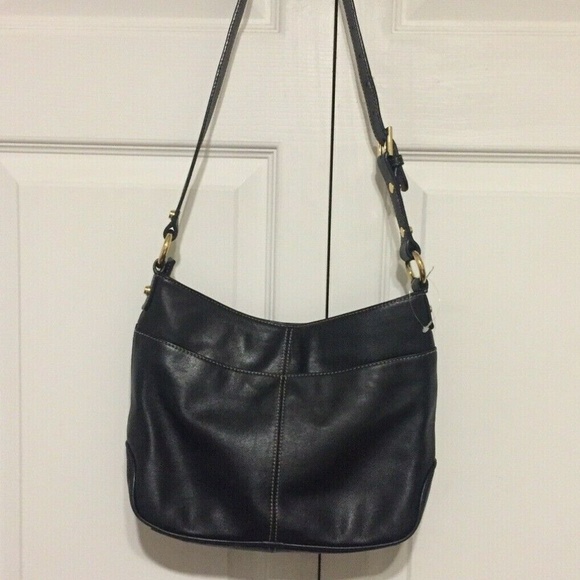Etienne Aigner Black Shoulder Purse - Picture 2 of 8